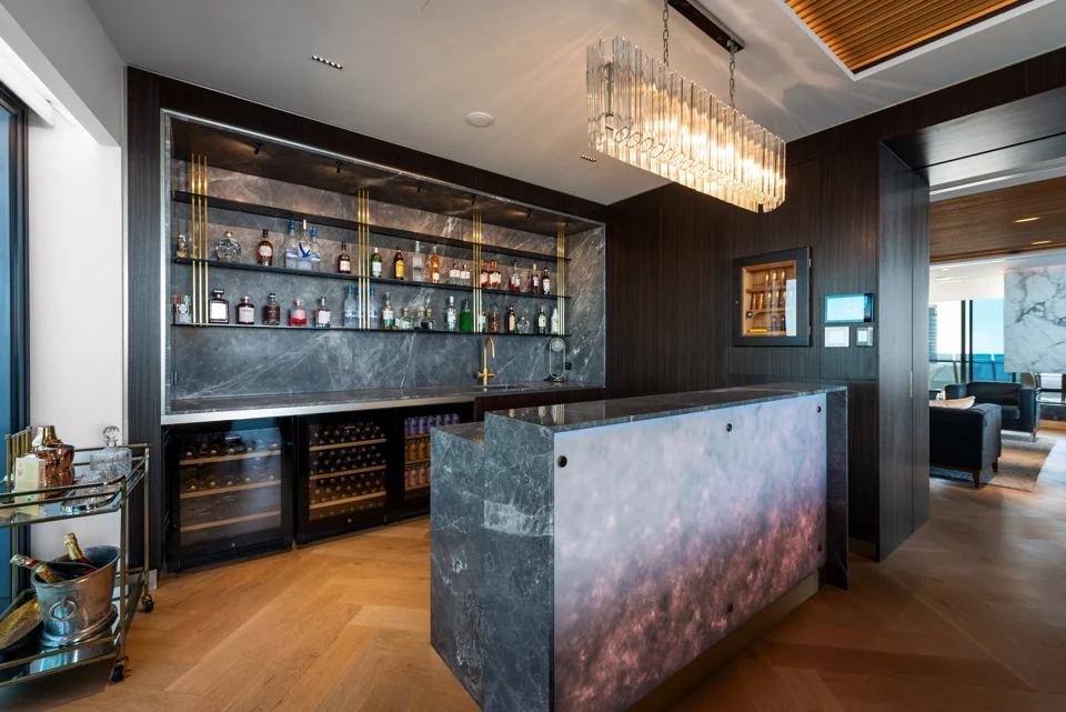 View the private bar